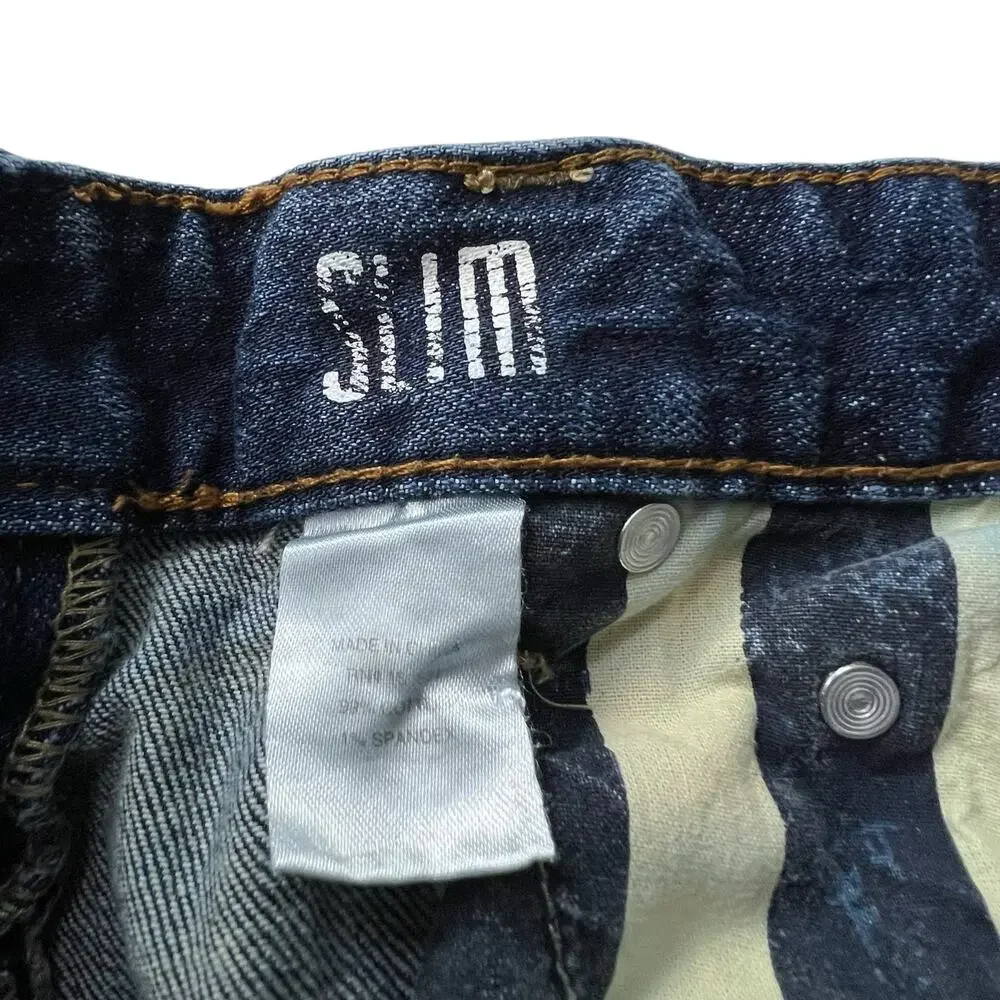Flag & Anthem Men’s Slim Straight Jeans 29x30 Blue Denim